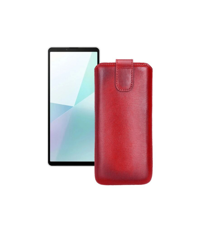 Витяжка зі шкіри для телефону Sony Xperia 10 VI