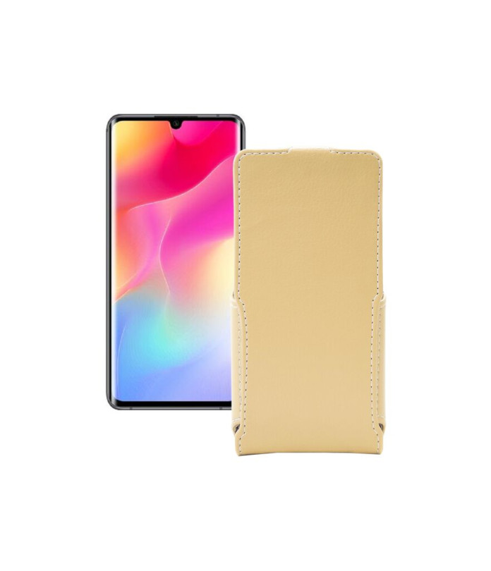 Чохол-флип з екошкіри для телефону Xiaomi Mi Note 10 Lite