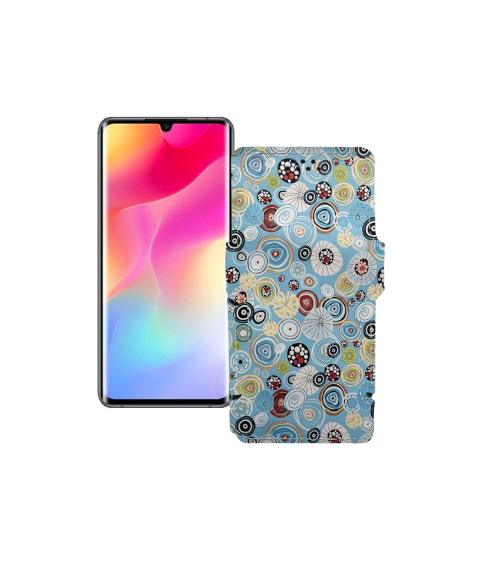 Чохол-книжка з екошкіри для телефону Xiaomi Mi Note 10 Lite