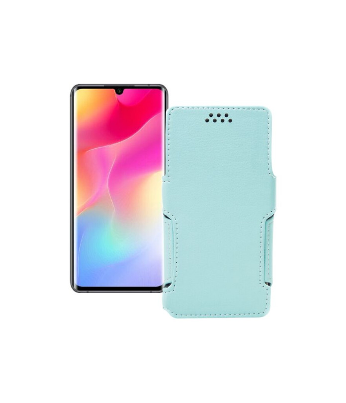 Чохол-книжка з екошкіри для телефону Xiaomi Mi Note 10 Lite