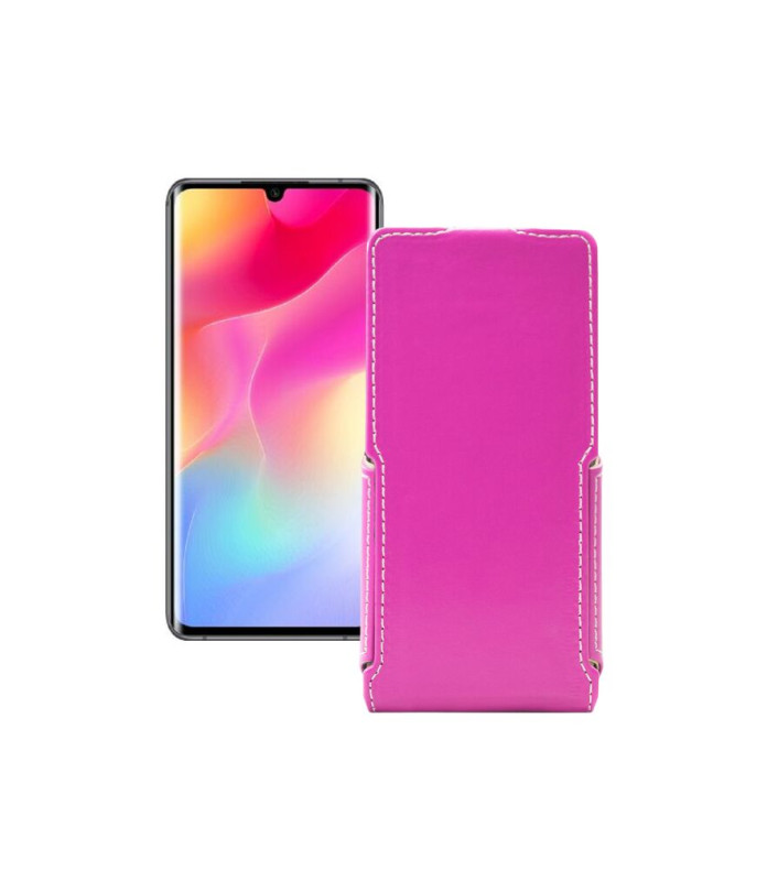 Чохол-флип з екошкіри для телефону Xiaomi Mi Note 10 Lite