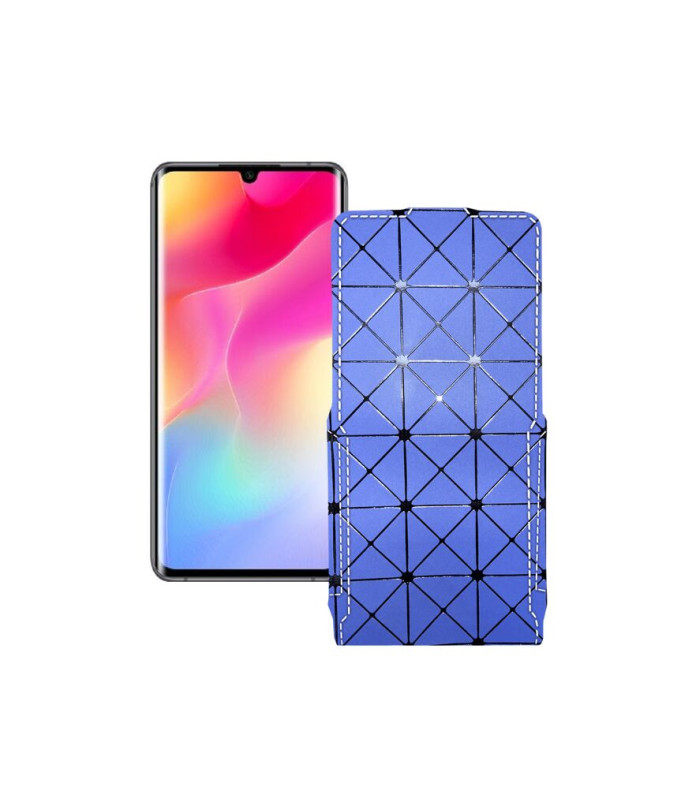 Чохол-флип з екошкіри для телефону Xiaomi Mi Note 10 Lite