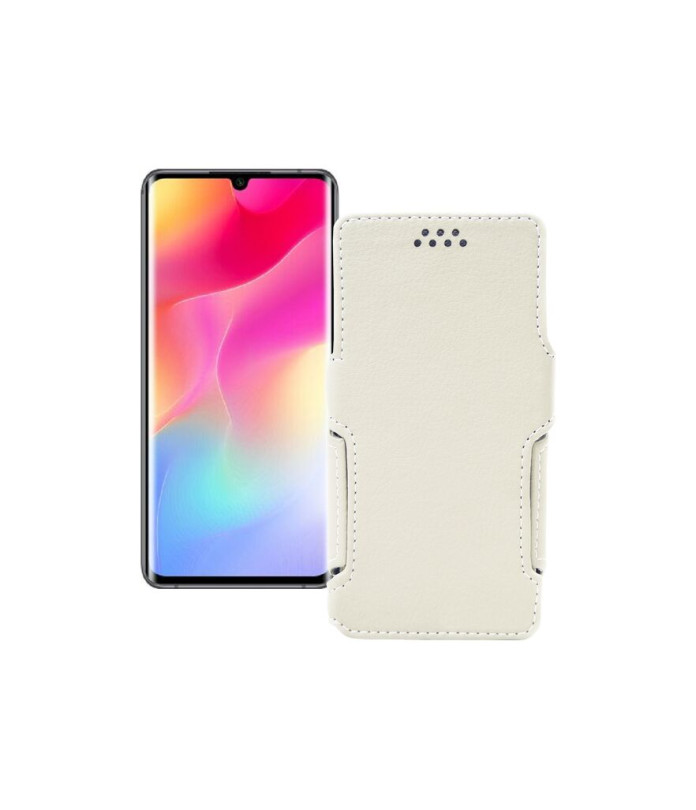 Чохол-книжка з екошкіри для телефону Xiaomi Mi Note 10 Lite