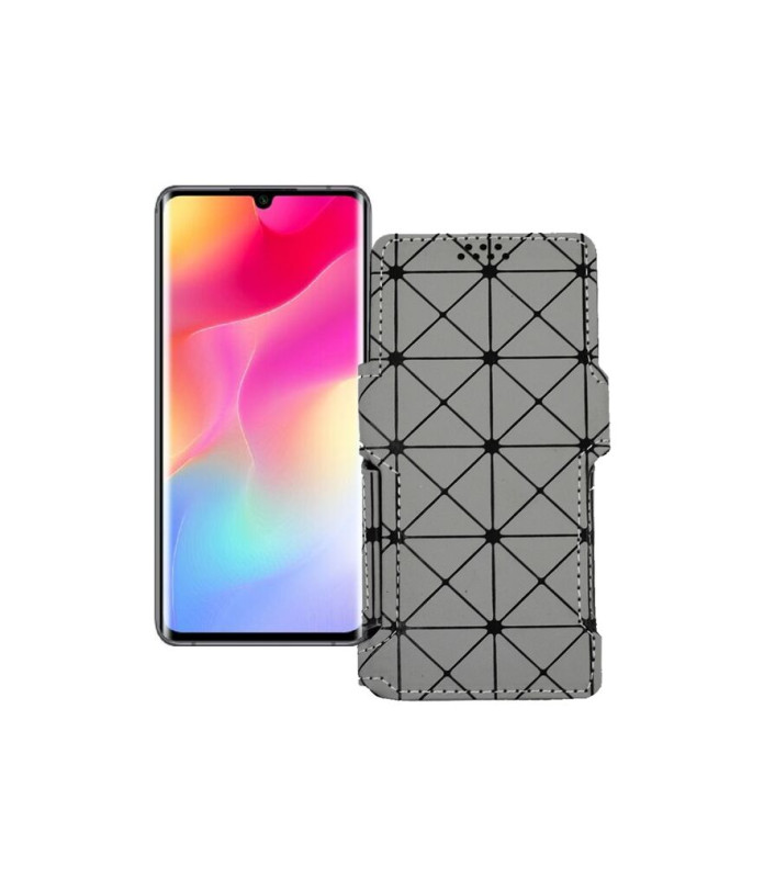 Чохол-книжка з екошкіри для телефону Xiaomi Mi Note 10 Lite