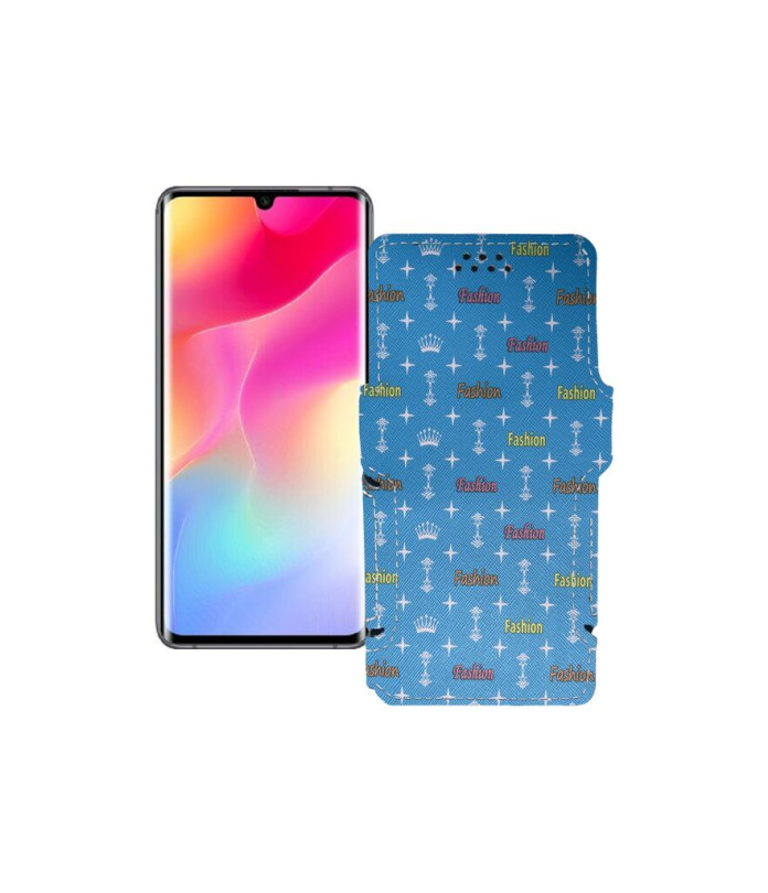 Чохол-книжка з екошкіри для телефону Xiaomi Mi Note 10 Lite