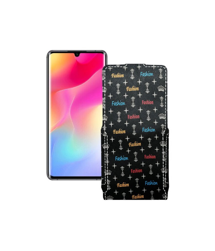 Чохол-флип з екошкіри для телефону Xiaomi Mi Note 10 Lite