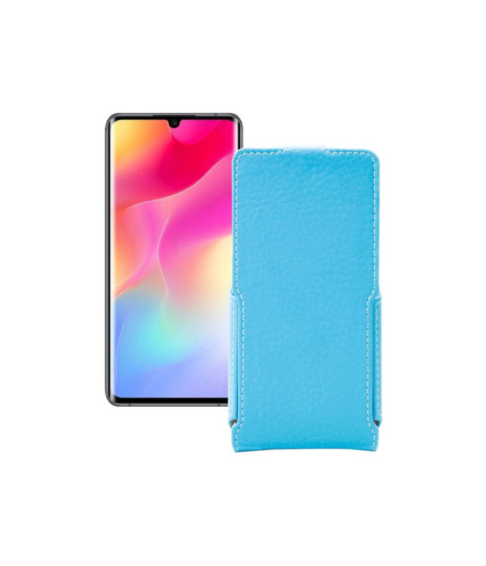 Чохол-флип з екошкіри для телефону Xiaomi Mi Note 10 Lite