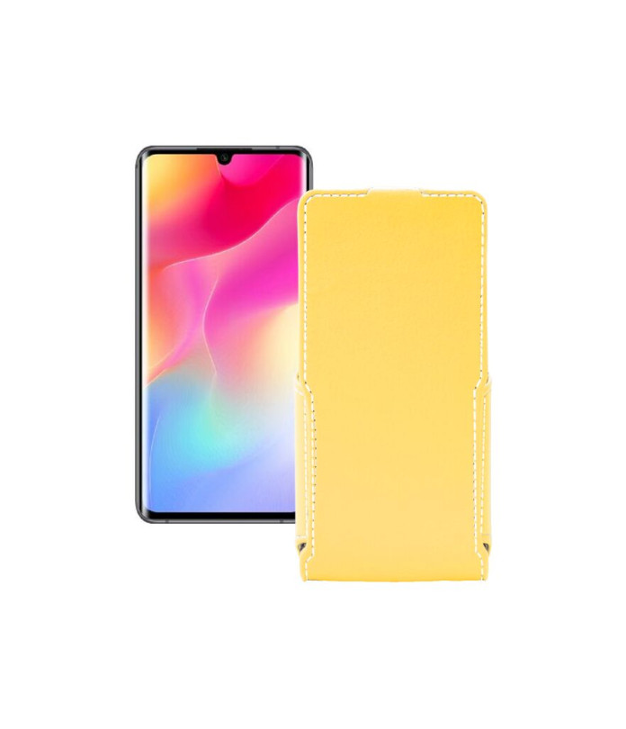 Чохол-флип з екошкіри для телефону Xiaomi Mi Note 10 Lite