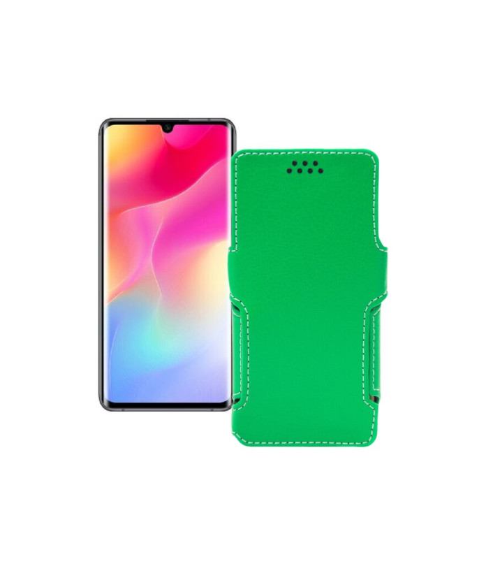 Чохол-книжка з екошкіри для телефону Xiaomi Mi Note 10 Lite