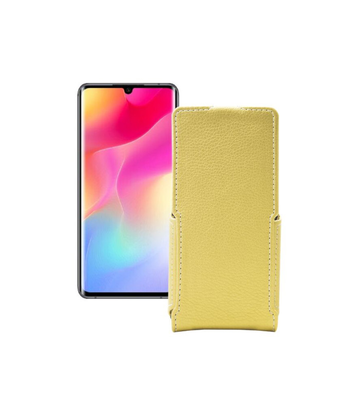 Чохол-флип з екошкіри для телефону Xiaomi Mi Note 10 Lite