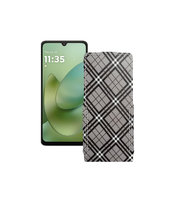 Чохол-флип з екошкіри для телефону Motorola Moto G06