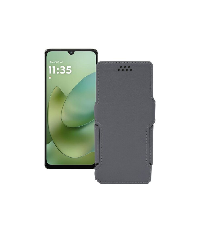 Чохол-книжка з екошкіри для телефону Motorola Moto G06