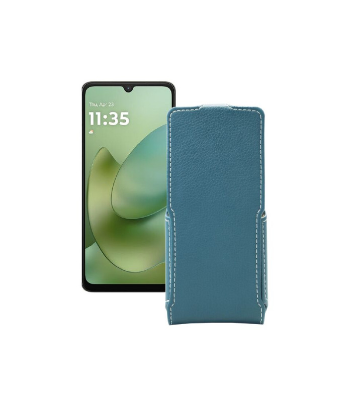 Чохол-флип з екошкіри для телефону Motorola Moto G06