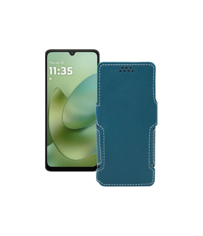 Чохол-книжка з екошкіри для телефону Motorola Moto G06