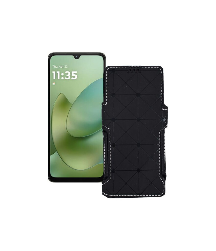 Чохол-книжка з екошкіри для телефону Motorola Moto G06