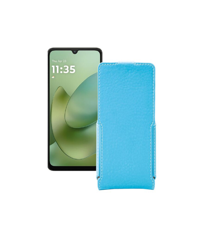 Чохол-флип з екошкіри для телефону Motorola Moto G06