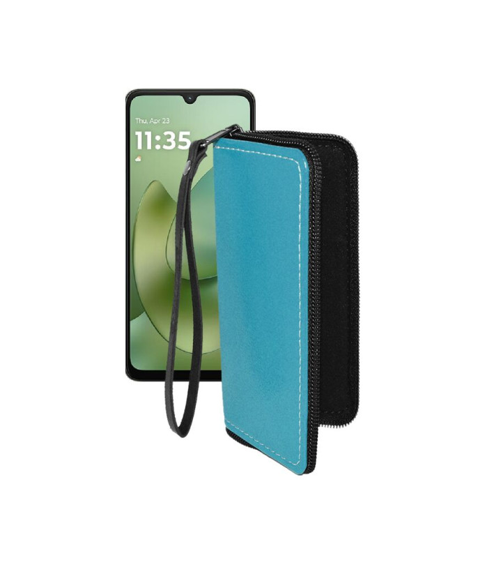 Чохол-гаманець з екошкіри для телефону Motorola Moto G06