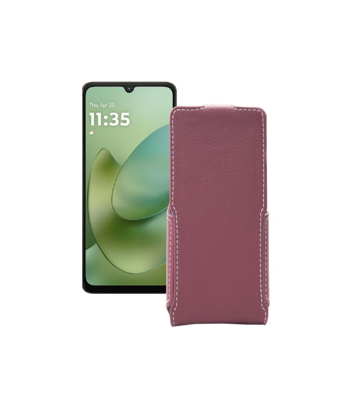 Чохол-флип з екошкіри для телефону Motorola Moto G06