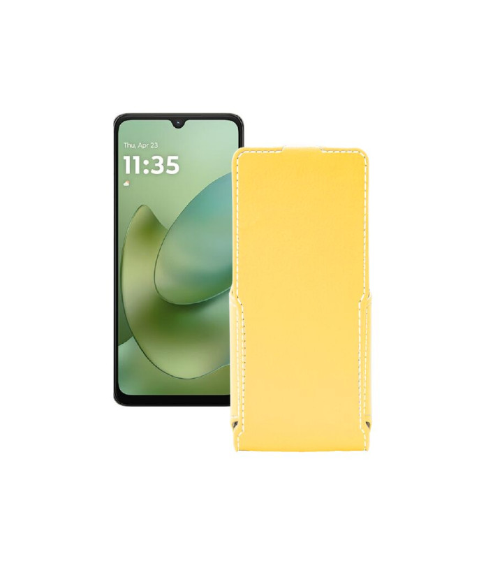 Чохол-флип з екошкіри для телефону Motorola Moto G06