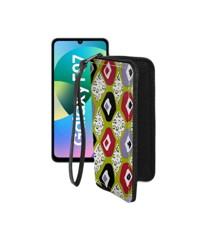 Чохол-гаманець з екошкіри для телефону Samsung Galaxy F07 4G (E075)