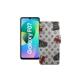 Чохол-книжка з екошкіри для телефону Samsung Galaxy F07 4G (E075)