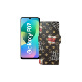 Чохол-книжка з екошкіри для телефону Samsung Galaxy F07 4G (E075)