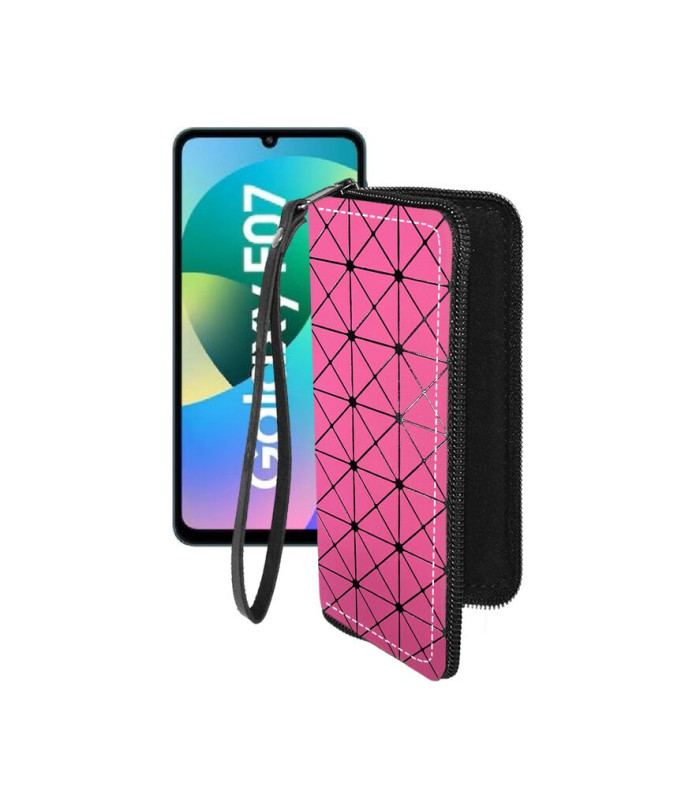 Чохол-гаманець з екошкіри для телефону Samsung Galaxy F07 4G (E075)