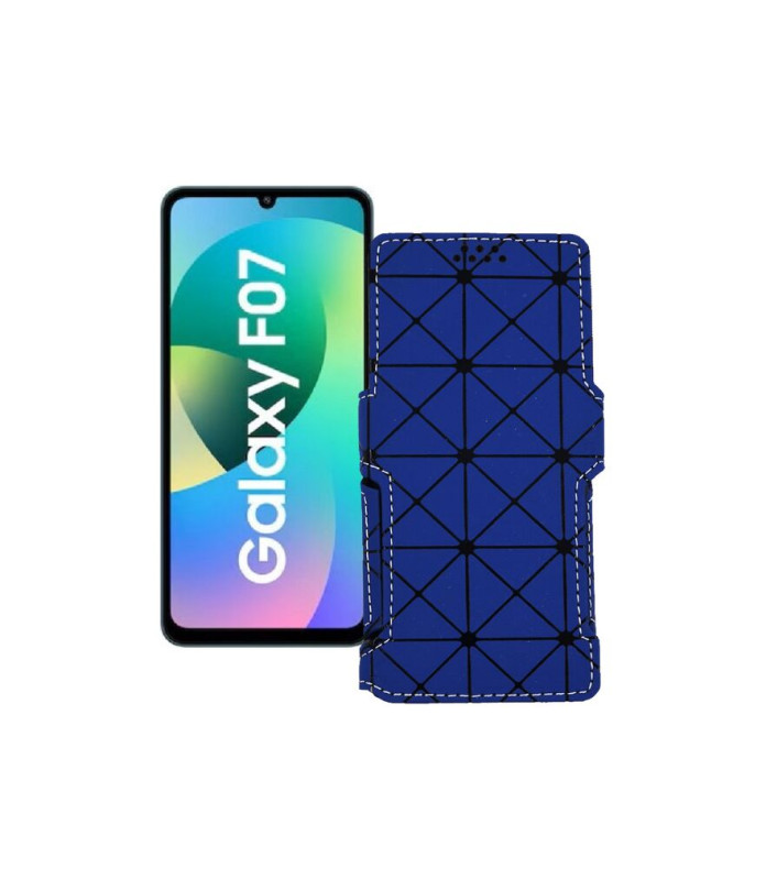 Чохол-книжка з екошкіри для телефону Samsung Galaxy F07 4G (E075)