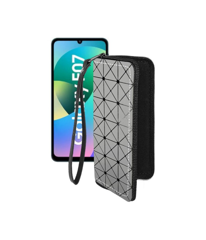 Чохол-гаманець з екошкіри для телефону Samsung Galaxy F07 4G (E075)