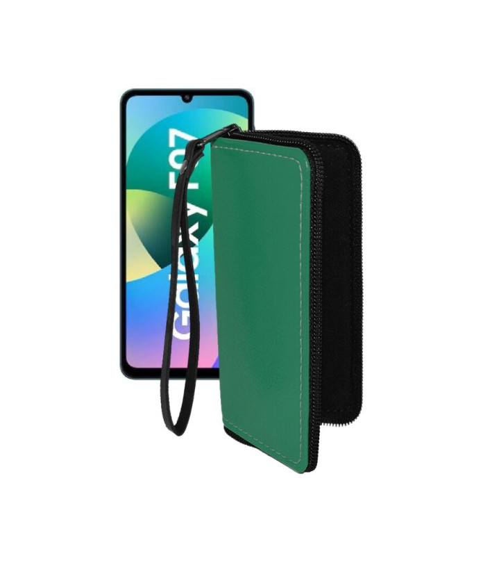 Чохол-гаманець з екошкіри для телефону Samsung Galaxy F07 4G (E075)