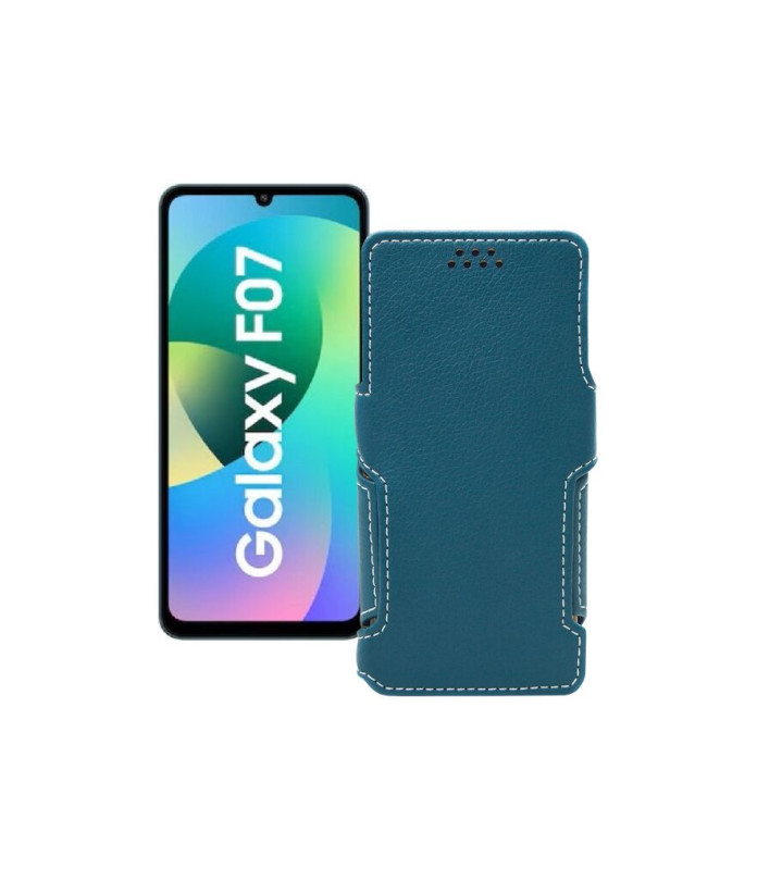 Чохол-книжка з екошкіри для телефону Samsung Galaxy F07 4G (E075)
