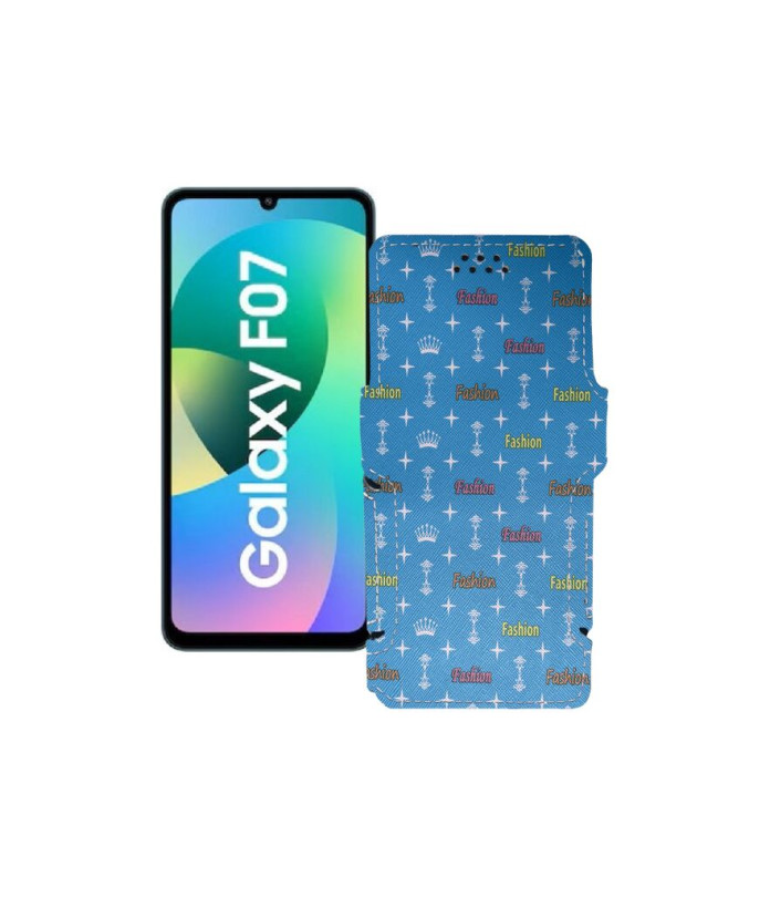 Чохол-книжка з екошкіри для телефону Samsung Galaxy F07 4G (E075)