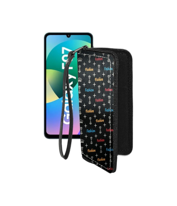 Чохол-гаманець з екошкіри для телефону Samsung Galaxy F07 4G (E075)