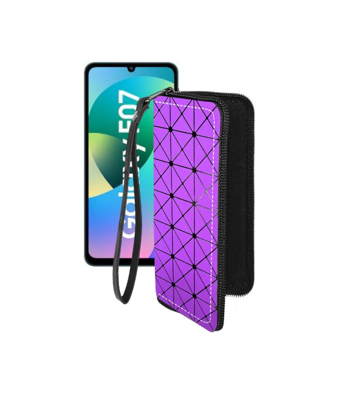 Чохол-гаманець з екошкіри для телефону Samsung Galaxy F07 4G (E075)