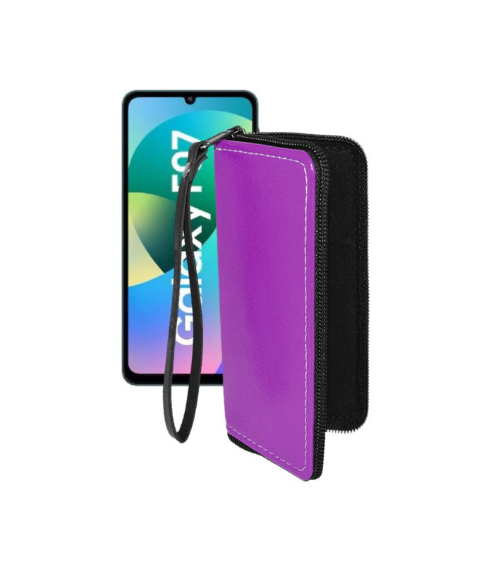 Чохол-гаманець з екошкіри для телефону Samsung Galaxy F07 4G (E075)