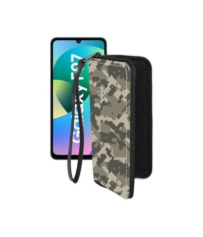 Чохол-гаманець з екошкіри для телефону Samsung Galaxy F07 4G (E075)