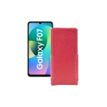 Чохол-флип з екошкіри для телефону Samsung Galaxy F07 4G (E075)