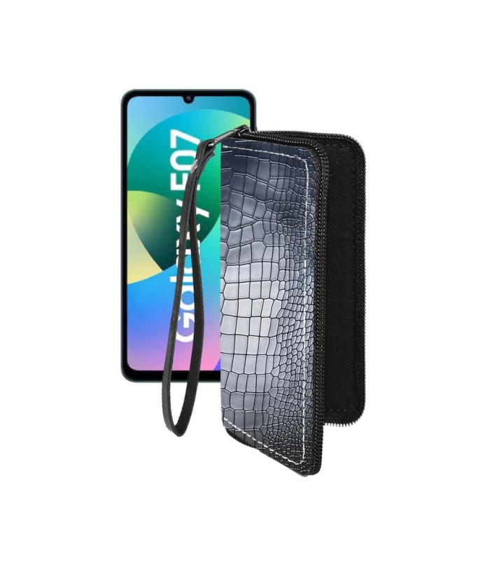 Чохол-гаманець з екошкіри для телефону Samsung Galaxy F07 4G (E075)