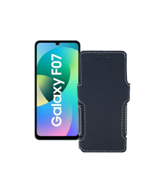 Чохол-книжка з екошкіри для телефону Samsung Galaxy F07 4G (E075)