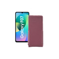 Чохол-флип з екошкіри для телефону Samsung Galaxy F07 4G (E075)