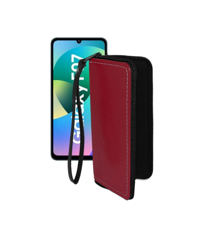 Чохол-гаманець з екошкіри для телефону Samsung Galaxy F07 4G (E075)