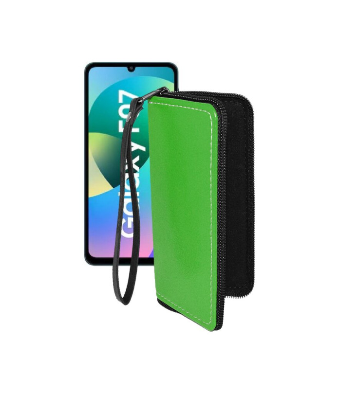 Чохол-гаманець з екошкіри для телефону Samsung Galaxy F07 4G (E075)