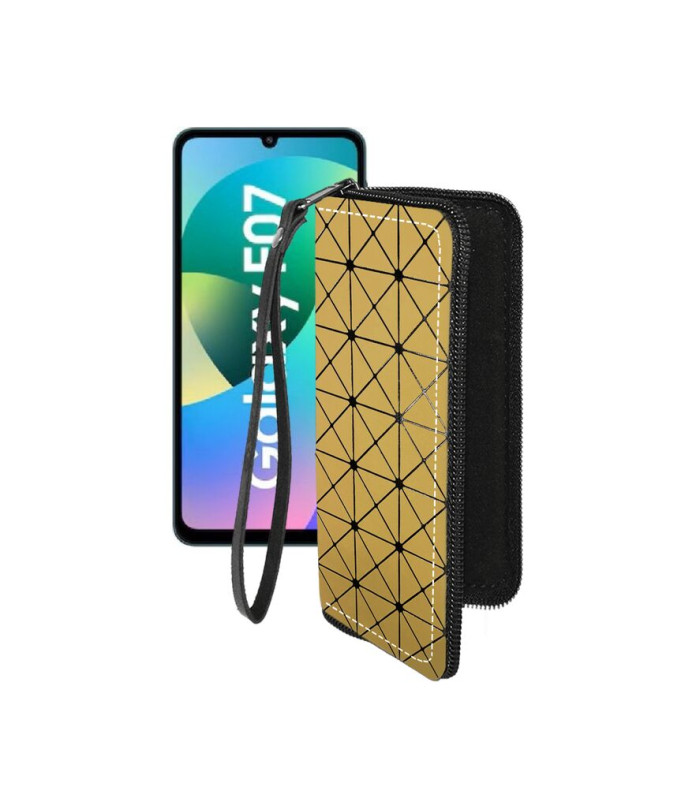 Чохол-гаманець з екошкіри для телефону Samsung Galaxy F07 4G (E075)