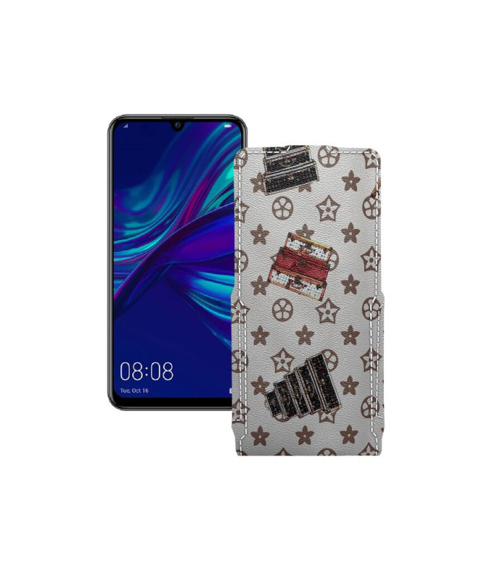 Чохол-флип з екошкіри для телефону Huawei P Smart plus 2019 (POT-LX1T)