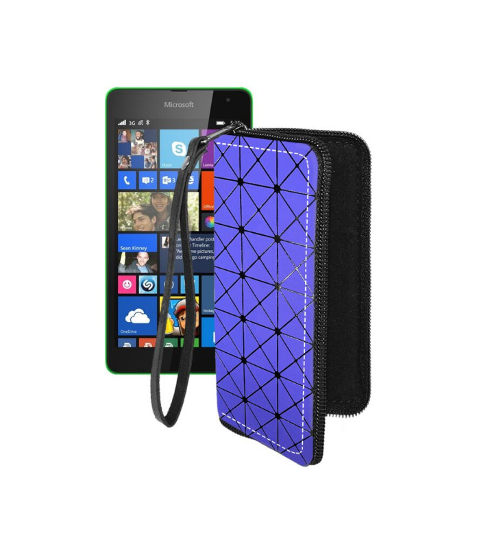 Чохол-гаманець з екошкіри для телефону Microsoft Lumia 535