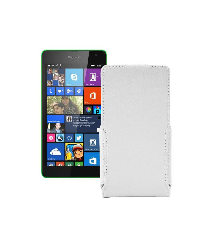 Чохол-флип з екошкіри для телефону Microsoft Lumia 535