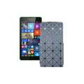 Чохол-флип з екошкіри для телефону Microsoft Lumia 535