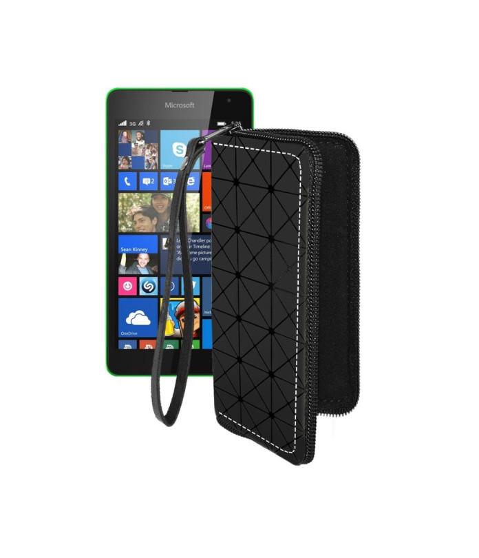 Чохол-гаманець з екошкіри для телефону Microsoft Lumia 535