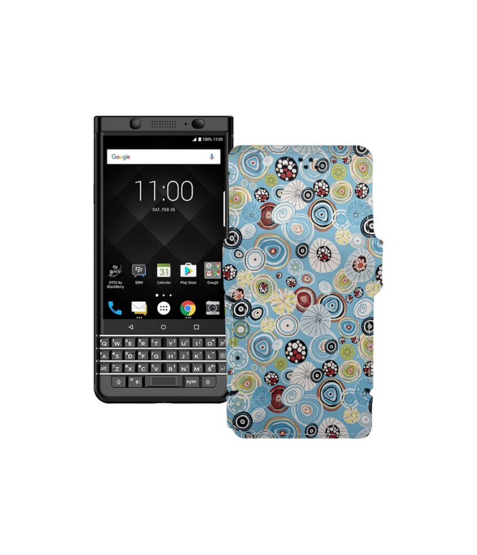 Чохол-книжка з екошкіри для телефону BlackBerry Keyone BBB100-2