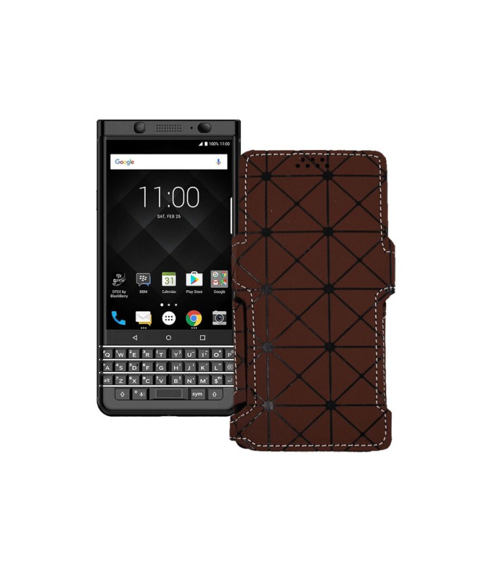 Чохол-книжка з екошкіри для телефону BlackBerry Keyone BBB100-2